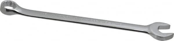 Proto - 19mm 12 Point Offset Combination Wrench - 15° Offset Angle, 9-1/8" OAL, Steel, Chrome Finish - Exact Tooling