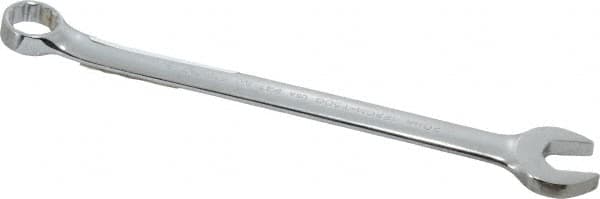 Proto - 20mm 12 Point Offset Combination Wrench - 15° Offset Angle, 9-5/8" OAL, Steel, Chrome Finish - Exact Tooling
