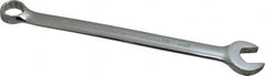 Proto - 21mm 12 Point Offset Combination Wrench - 15° Offset Angle, 10-1/8" OAL, Steel, Chrome Finish - Exact Tooling