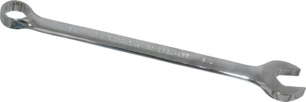 Proto - 7/8" 12 Point Offset Combination Wrench - 15° Offset Angle, 12-1/2" OAL, Steel, Chrome Finish - Exact Tooling