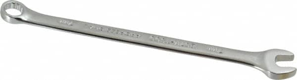 Proto - 7mm 12 Point Offset Combination Wrench - 15° Offset Angle, 4-1/8" OAL, Steel, Chrome Finish - Exact Tooling