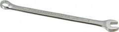 Proto - 7mm 12 Point Offset Combination Wrench - 15° Offset Angle, 4-1/8" OAL, Steel, Chrome Finish - Exact Tooling