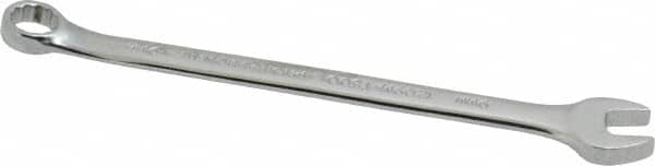Proto - 9mm 12 Point Offset Combination Wrench - 15° Offset Angle, 4-3/8" OAL, Steel, Chrome Finish - Exact Tooling
