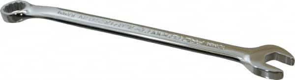 Proto - 10mm 12 Point Combination Wrench - 15° Offset Angle, 6-1/4" OAL, Steel, Chrome Finish - Exact Tooling
