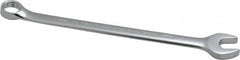 Proto - 14mm 12 Point Combination Wrench - 15° Offset Angle, 8-5/8" OAL, Steel, Chrome Finish - Exact Tooling