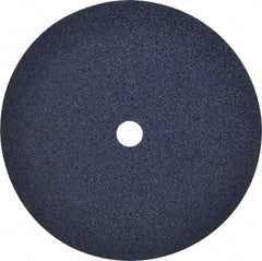 Norton - 9-1/8" Diam 7/8" Hole 36 Grit Fiber Disc - Very Coarse Grade, Zirconia Alumina, Series F826 - Exact Tooling