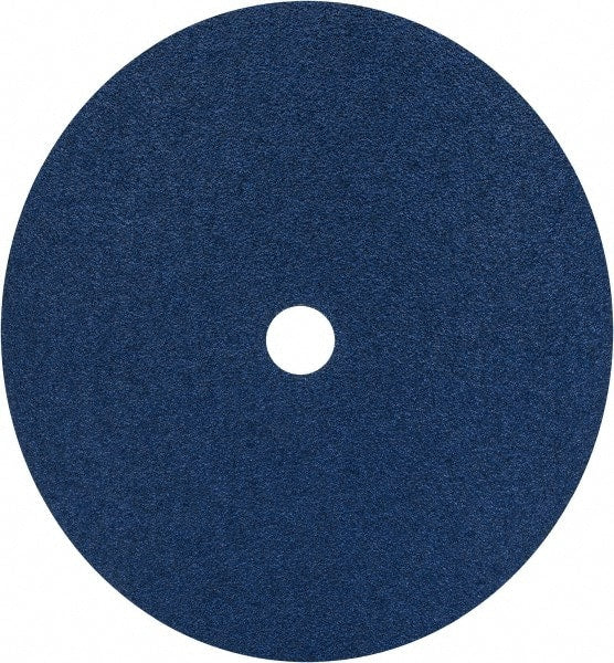 Norton - 9-1/8" Diam 7/8" Hole 50 Grit Fiber Disc - Coarse Grade, Zirconia Alumina, Series F826 - Exact Tooling