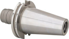Accupro - CAT50 Taper Shank Rigid Tapping Adapter - #0 to 9/16" Tap Capacity, 3-3/8" Projection, Size 1 Adapter, Quick Change - Exact Tooling