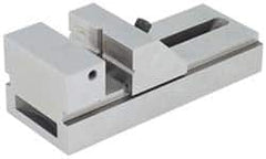 Suburban Tool - 4" Jaw Width, 7" Jaw Opening Capacity, 1-7/16" Jaw Height, Toolmaker's Vise - Flat Jaw, 0.0003" Parallelism, 0.0003" Squareness, 11" OAL x 4" OAW x 3" OAH - Exact Tooling