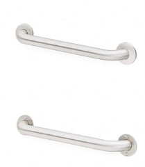 Bradley - Washroom Partition Stainless Steel Grab Bar - 42 Inch Long, Compatible with Shower and Toilet Stalls - Exact Tooling