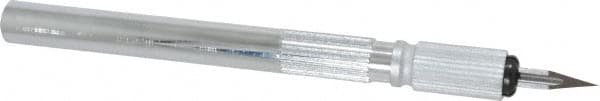 Value Collection - Hand Deburring Triangle Tool - BT Blade Holder, High Speed Steel Blade, 3" Blade Length - Exact Tooling