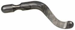 Shaviv - B10C Right-Handed Carbide Deburring Swivel Blade - Use on Hole Edge & Straight Edge Surfaces, Adjustable - Exact Tooling
