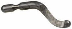 Shaviv - B10C Right-Handed Carbide Deburring Swivel Blade - Use on Hole Edge & Straight Edge Surfaces, Adjustable - Exact Tooling