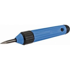 Noga - Hand Deburring Tool - SN & C Blade Holder, High Speed Steel T120 Blade - Exact Tooling