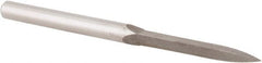 Noga - D50C Scraper Bi-Directional Carbide Deburring Scraper Blade - Triangular Blade Cross Section, Use on Hole Edge & Straight Edge Surfaces - Exact Tooling