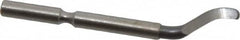 Shaviv - E200C Bi-Directional Carbide Deburring Swivel Blade - Use on Hole Edge & Straight Edge Surfaces, Reversible, Adjustable - Exact Tooling