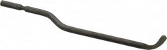 Shaviv - E601 Right-Handed High Speed Steel Deburring Swivel Blade - Use on Flat Surface, Sheet, Slot/Keyway & Straight Edge Surfaces, Adjustable - Exact Tooling