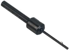 Cogsdill Tool - 11/64" Hole, 5/32" Blade, Type A Power Deburring Tool - Two Piece, 3.37" OAL, 1/4" Pilot, 0.45" from Front of Tool to Back of Blade - Exact Tooling