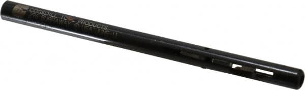 Cogsdill Tool - 19/64" Hole, No. 2 Blade, Type B Power Deburring Tool - One Piece, 4.5" OAL, 0.68" Pilot, 0.96" from Front of Tool to Back of Blade - Exact Tooling