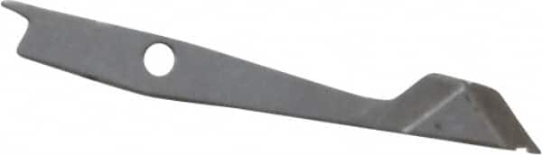 Cogsdill Tool - 3/32", Type A Double Angle, Replacement Deburring Blade - High Speed Steel, for Front & Back Hole Deburring & Chamfering - Exact Tooling
