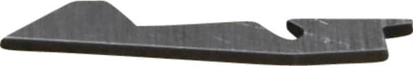 Cogsdill Tool - 1/8", Type A Double Angle, Replacement Deburring Blade - High Speed Steel, for Front & Back Hole Deburring & Chamfering - Exact Tooling