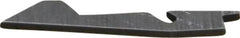 Cogsdill Tool - 1/8", Type A Double Angle, Replacement Deburring Blade - High Speed Steel, for Front & Back Hole Deburring & Chamfering - Exact Tooling