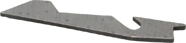 Cogsdill Tool - 3/16", Type A Double Angle, Replacement Deburring Blade - High Speed Steel, for Front & Back Hole Deburring & Chamfering - Exact Tooling