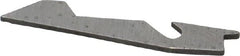 Cogsdill Tool - 3/16", Type A Double Angle, Replacement Deburring Blade - High Speed Steel, for Front & Back Hole Deburring & Chamfering - Exact Tooling