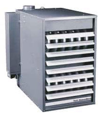 Mestek - 175,000 BTU/Hour Input, 141,750 BTU/Hour Output, 2,850 CFM Tubular Gas Fired Suspended Heater - Exact Tooling