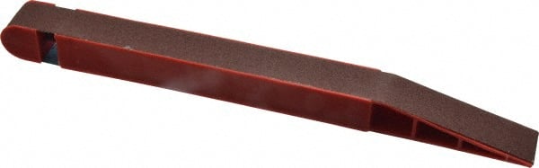 Lumberton Industries - 120 Grit Red Abrasive Belt Stick - 3/4 Inches Wide x 10 Inches Long - Exact Tooling