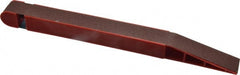 Lumberton Industries - 120 Grit Red Abrasive Belt Stick - 3/4 Inches Wide x 10 Inches Long - Exact Tooling