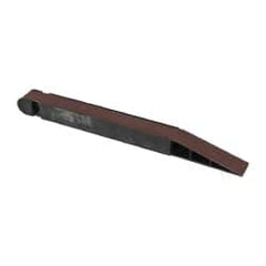 Lumberton Industries - 600 Grit Black Abrasive Belt Stick - 3/4 Inches Wide x 10 Inches Long - Exact Tooling