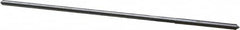 Made in USA - 0.078" High Speed Steel 4 Flute Chucking Reamer - Straight Flute, 0.072" Straight Shank, 3/4" Flute Length, 3" OAL - Exact Tooling