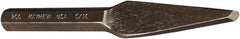 Mayhew - 6-1/4" OAL x 5/16" Blade Width Half Round Nose Chisel - Exact Tooling