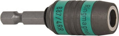 Wera - 1/4" Hex Bit Holder - 1/4" Hex Drive, 2-1/4" OAL - Exact Tooling