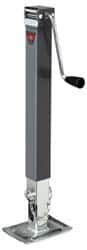Bulldog - Square Sidewind Jack - 8,000 Lb Load Capacity, 25.06 to 53.56" Service Height - Exact Tooling