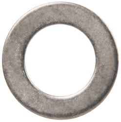 Made in USA - 0.03" Thick, 3/8" Inside x 5/8" OD, Round Shim - 5/16" Screw, Uncoated 316 Stainless Steel - Exact Tooling