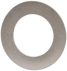 Made in USA - 0.005" Thick, 3/8" Inside x 5/8" OD, Round Shim - 5/16" Screw, Uncoated 316 Stainless Steel - Exact Tooling