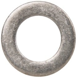 Made in USA - 0.06" Thick, 3/8" Inside x 5/8" OD, Round Shim - 5/16" Screw, Uncoated 316 Stainless Steel - Exact Tooling