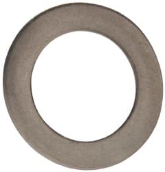 Made in USA - 0.03" Thick, 5/8" Inside x 1" OD, Round Shim - 9/16" Screw, Uncoated 316 Stainless Steel - Exact Tooling