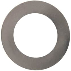 Made in USA - 0.005" Thick, 5/8" Inside x 1" OD, Round Shim - 9/16" Screw, Uncoated 316 Stainless Steel - Exact Tooling