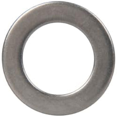 Made in USA - 0.06" Thick, 5/8" Inside x 1" OD, Round Shim - 9/16" Screw, Uncoated 316 Stainless Steel - Exact Tooling