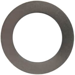 Made in USA - 0.01" Thick, 3/4" Inside x 1-1/8" OD, Round Shim - 5/8" Screw, Uncoated 316 Stainless Steel - Exact Tooling