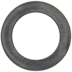 Made in USA - 0.02" Thick, 3/4" Inside x 1-1/8" OD, Round Shim - 5/8" Screw, Uncoated 316 Stainless Steel - Exact Tooling