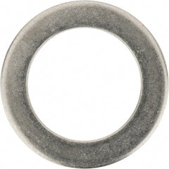 Made in USA - 0.06" Thick, 3/4" Inside x 1-1/8" OD, Round Shim - 5/8" Screw, Uncoated 316 Stainless Steel - Exact Tooling