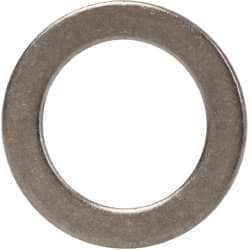 Made in USA - 0.02" Thick, 1/4" Inside x 3/8" OD, Shortening Shim - #12 Screw, Uncoated 300 Stainless Steel - Exact Tooling
