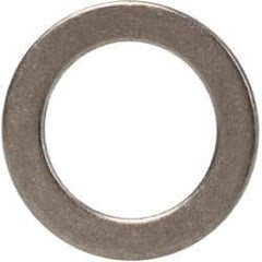 Made in USA - 0.02" Thick, 1/4" Inside x 3/8" OD, Shortening Shim - #12 Screw, Uncoated 300 Stainless Steel - Exact Tooling