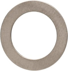 Made in USA - 0.01" Thick, 3/8" Inside x 9/16" OD, Shortening Shim - 5/16" Screw, Uncoated 300 Stainless Steel - Exact Tooling
