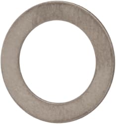 Made in USA - 0.015" Thick, 3/8" Inside x 9/16" OD, Shortening Shim - 5/16" Screw, Uncoated 300 Stainless Steel - Exact Tooling