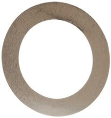 Made in USA - 0.005" Thick, 1/2" Inside x 3/4" OD, Shortening Shim - 7/16" Screw, Uncoated 300 Stainless Steel - Exact Tooling